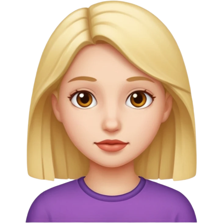 Eine mädchen mit gar kein unterhose emoji