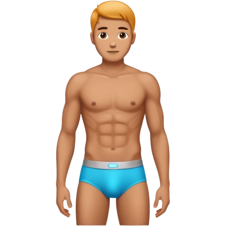 Датчик температуры мужские трусы emoji