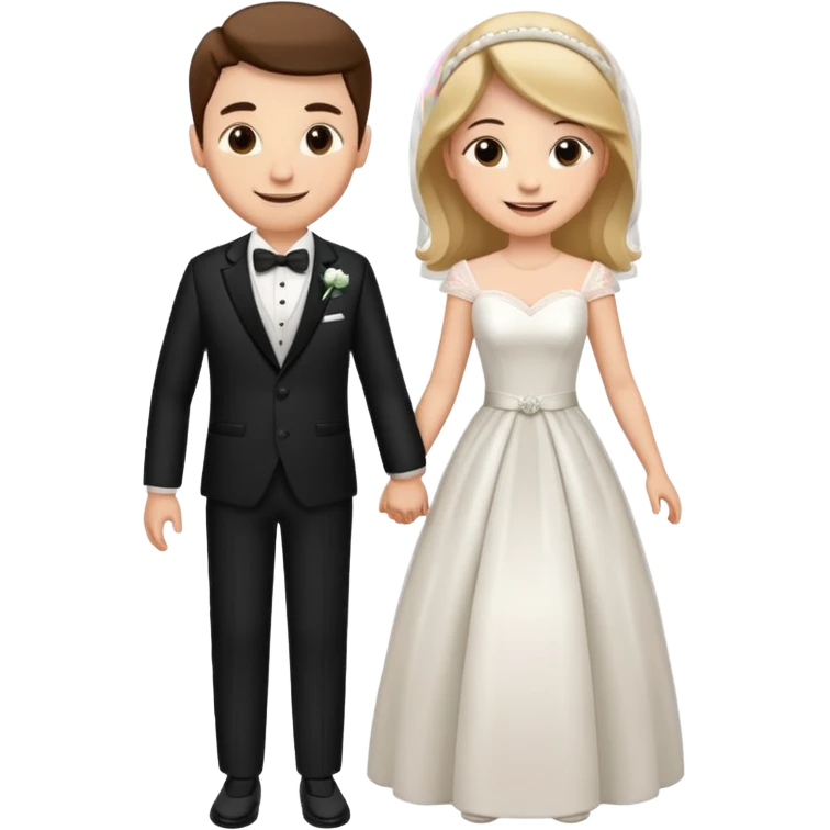bride and groom emoji