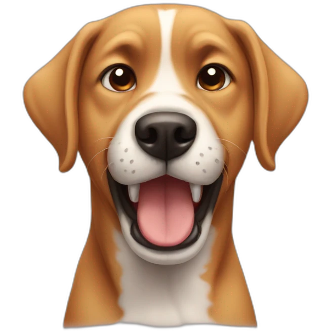 dog cry emoji