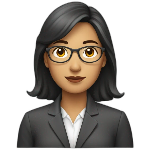 periodista mujer joven emoji