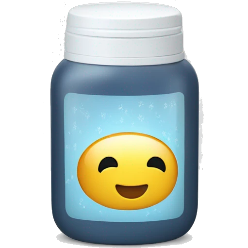 gel bottle with label that says "chilly" emoji