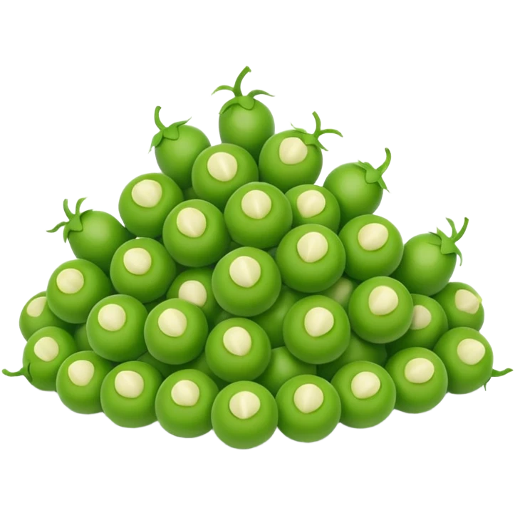 green peas emoji