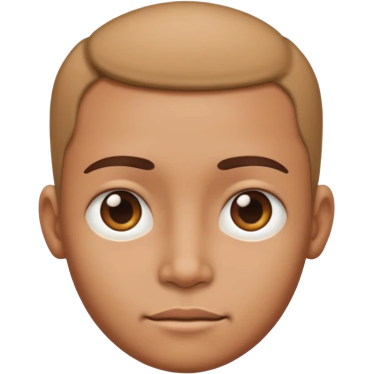 very big head and small body emoji