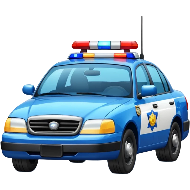 Police car emoji