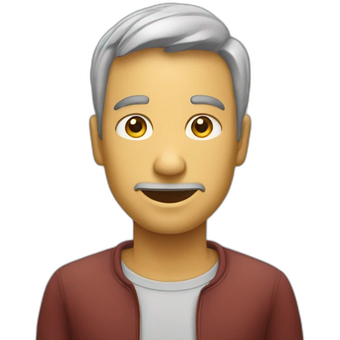 personne qui fait un d’ab emoji