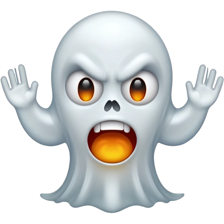 Ghost emoji cursing  emoji