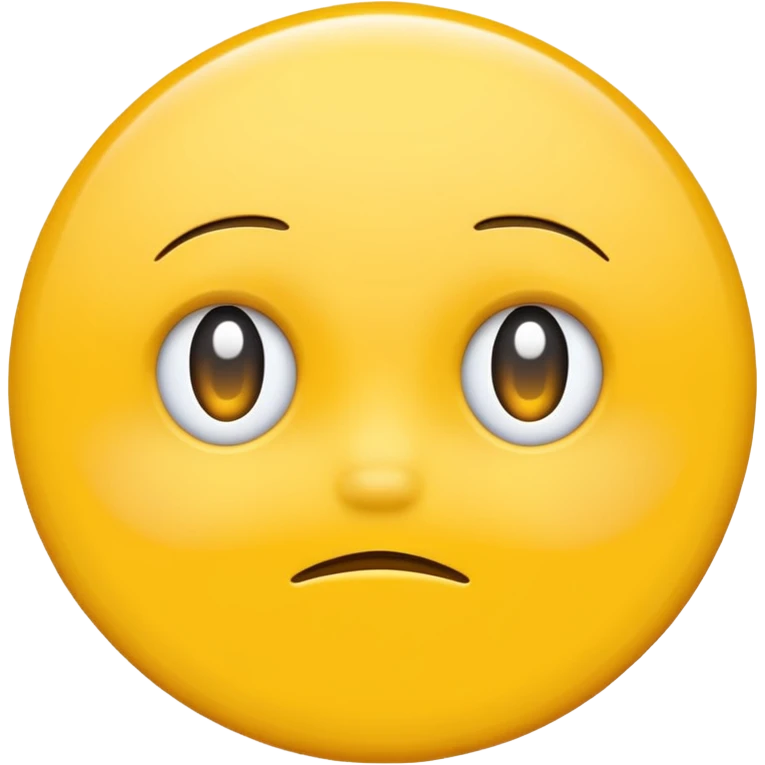 classic yellow emoji blank yellow circle no face emoji