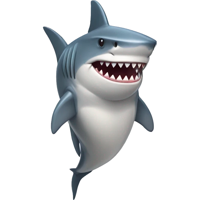 shark with a bikini emoji