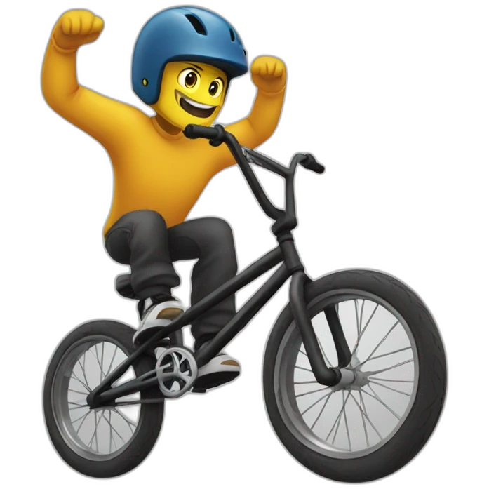 Bmx-tail-whip emoji