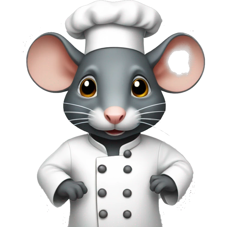A chef rat emoji