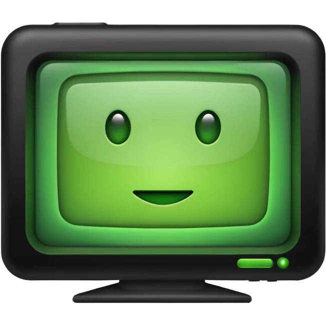 green monitor emoji