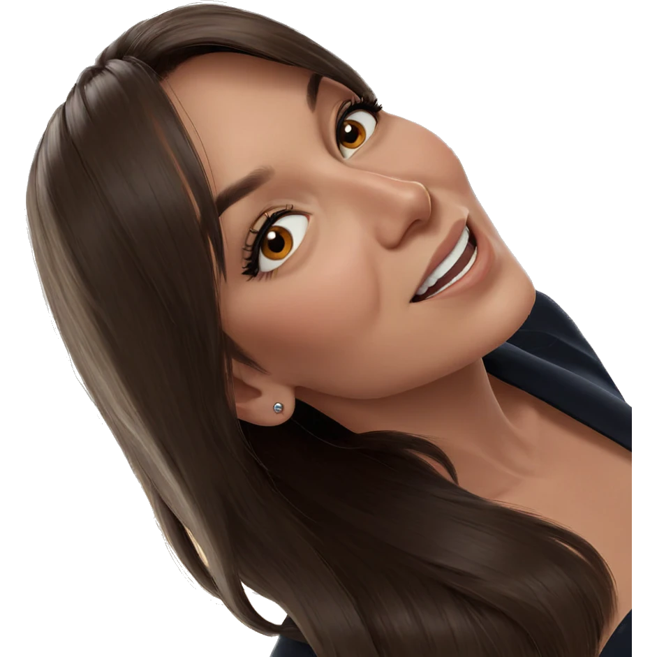 realistic portrait of woman emoji