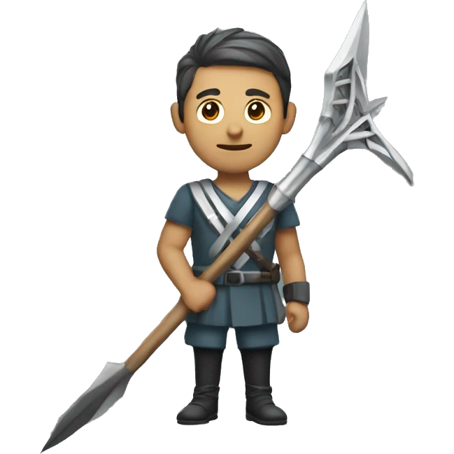 Man with trident emoji