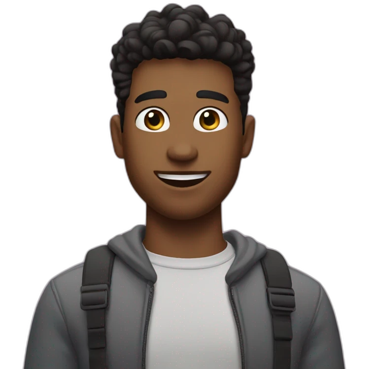 homme sur TikTok emoji