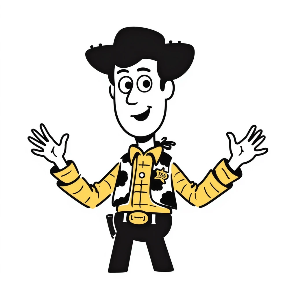 Woody from Toy Story emoji