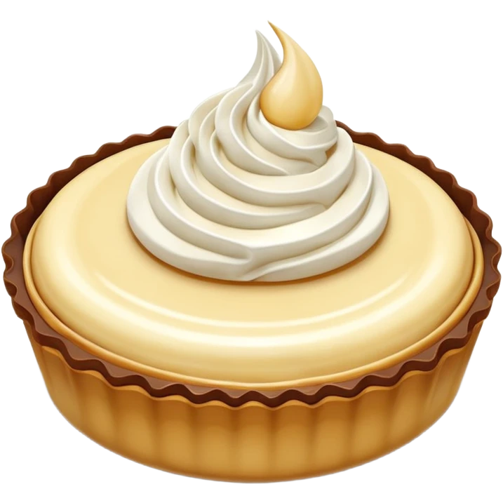 Pastilla de chocolate blanco emoji