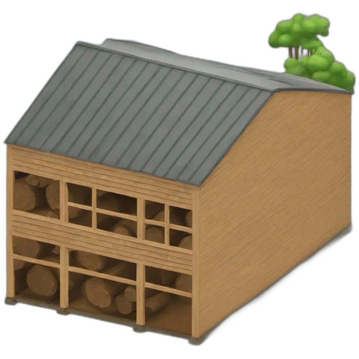 modern lumber factory emoji
