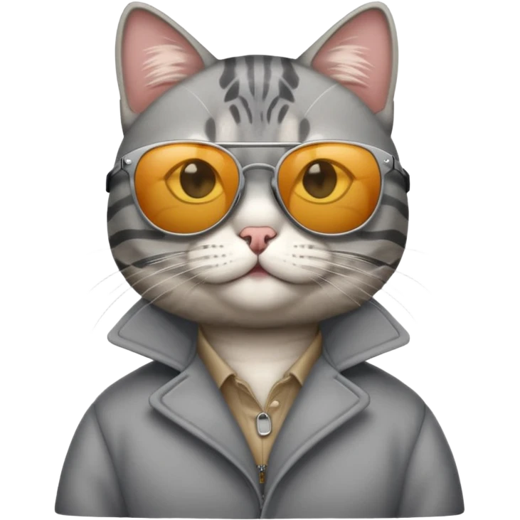 cat wearing sunglasses emoji
