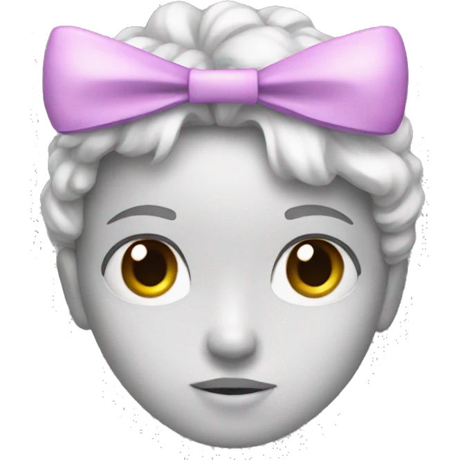 bow whithe emoji