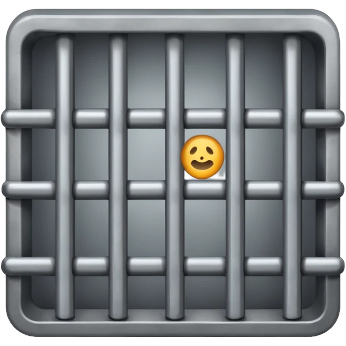 generate realistic prison cell bars emoji