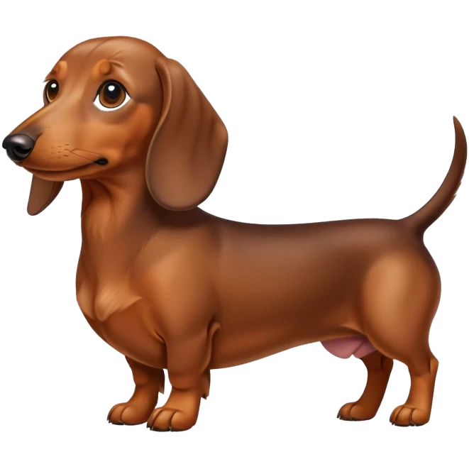 perro salchicha  emoji