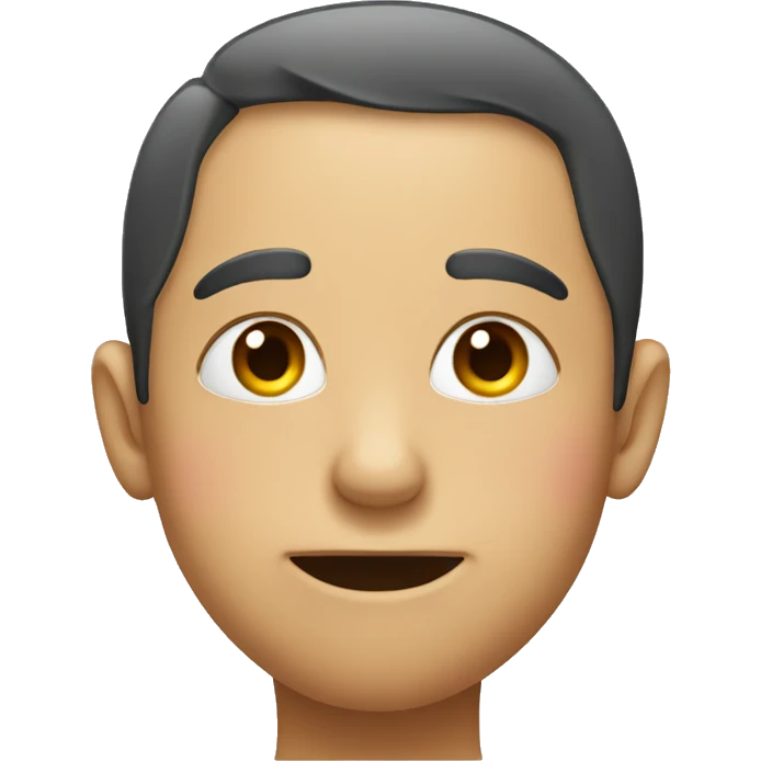 Face blushing in  emoji