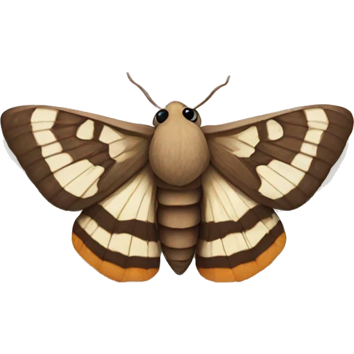 Moth emoji