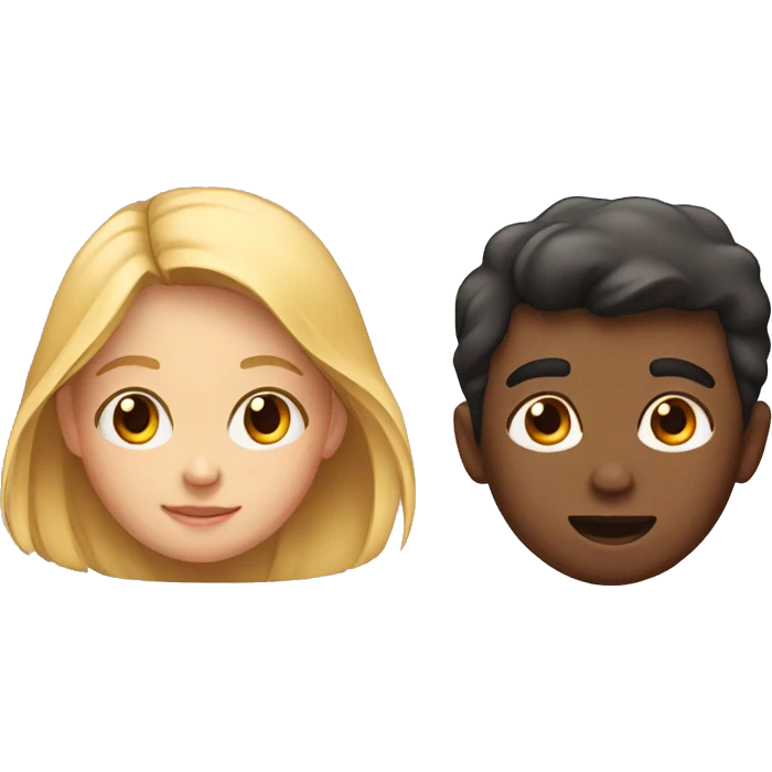 Girl and boy  emoji