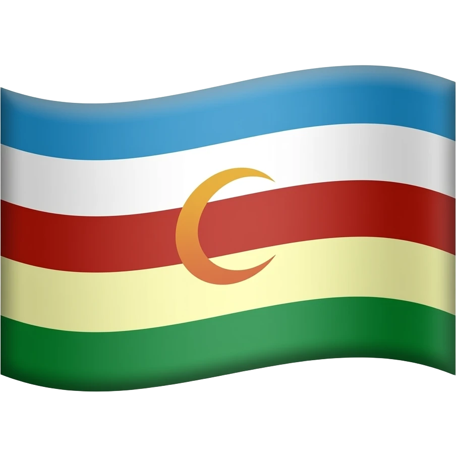 Çerkez bayrağı emoji