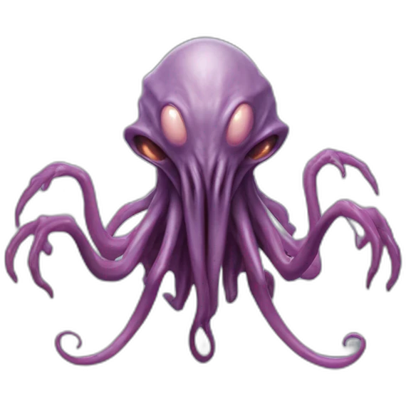 Mind Flayer from stranger things emoji
