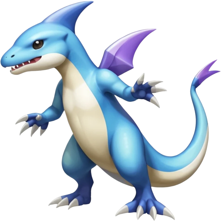 Shiny Koraidon-Latios-Marowak-Gabite-Fakémon-hybrid-creature (full body)  emoji