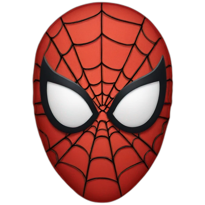 Spiderman face emoji