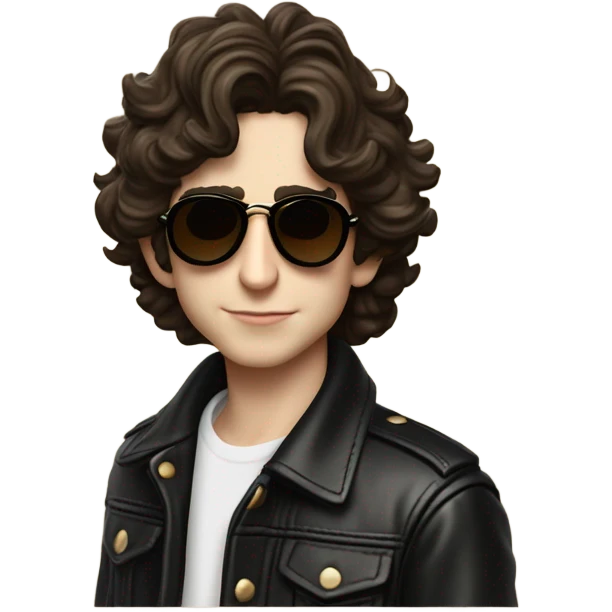 Timothy chalmet as bob dylan  emoji