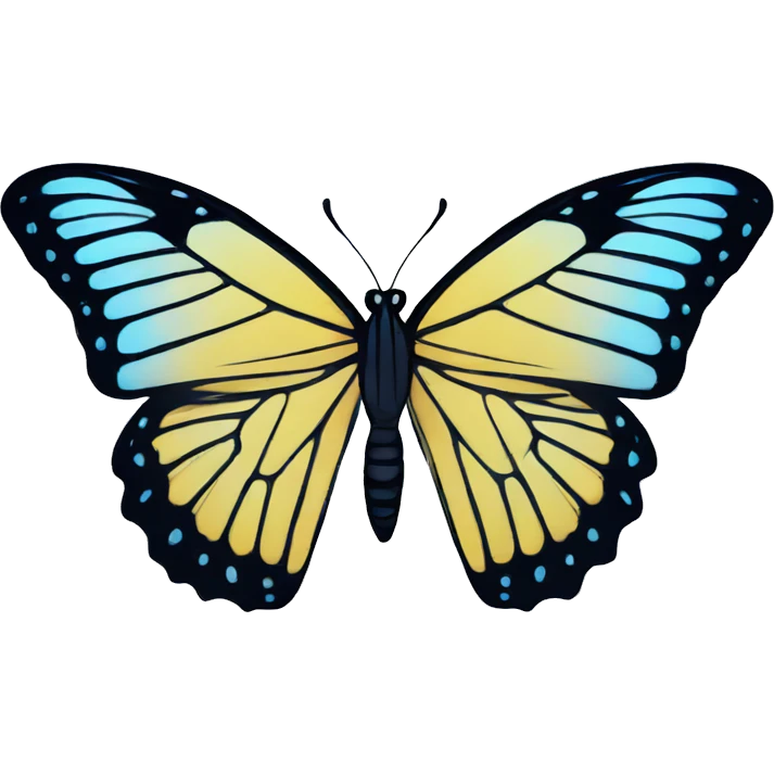 butterfly lines emoji