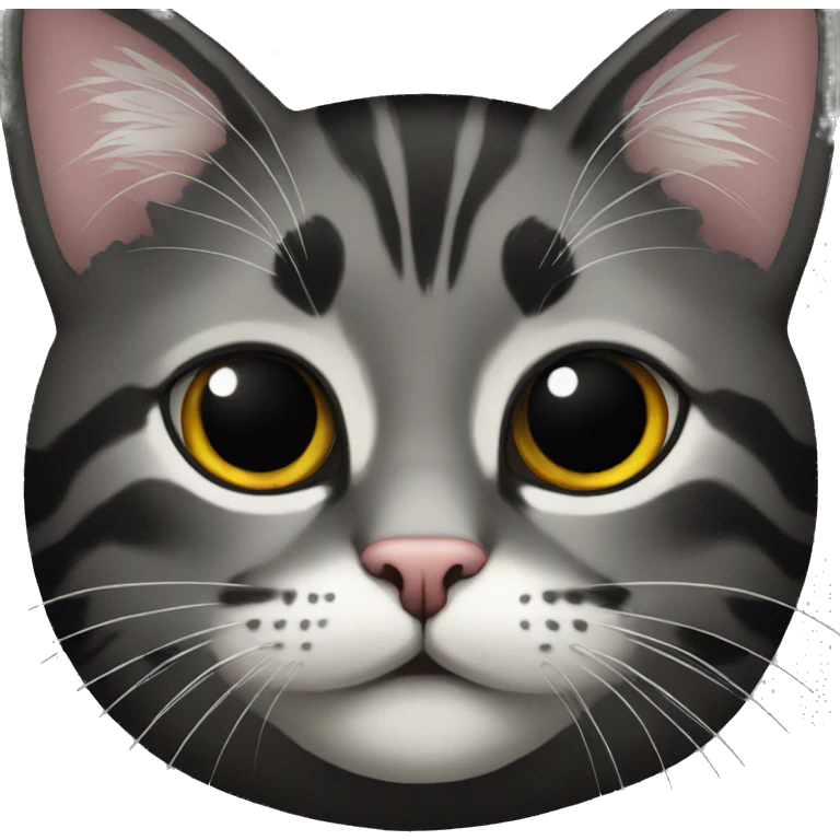 Cat Black  emoji