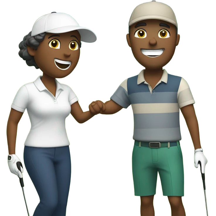 Golf love  emoji