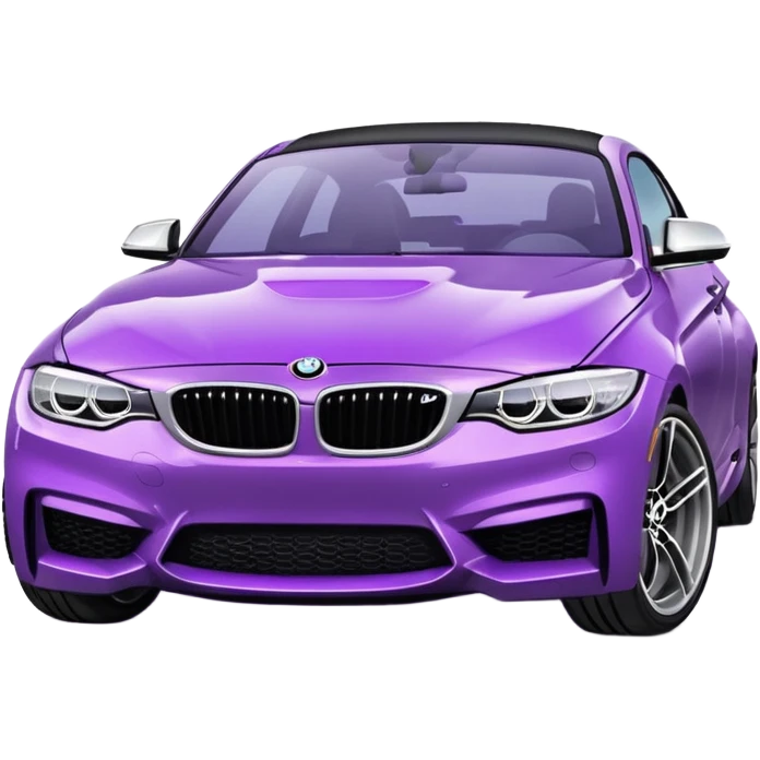 Bmw morado  emoji