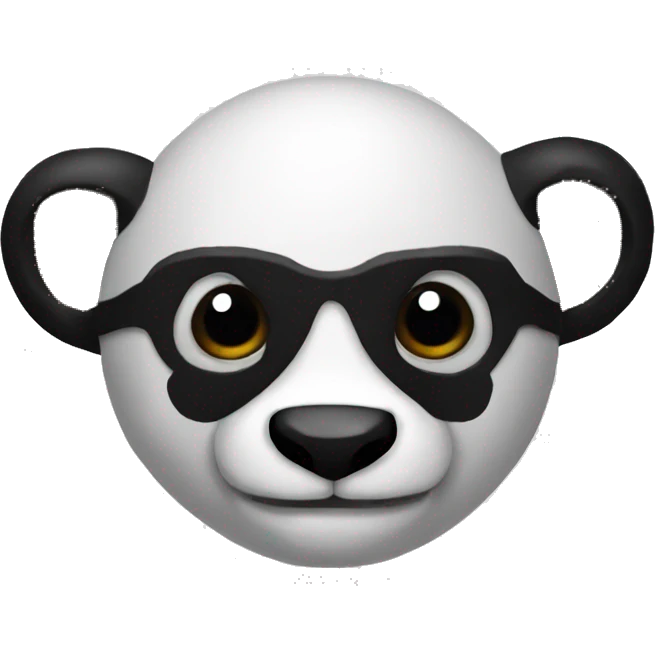 Cro panda mask emoji