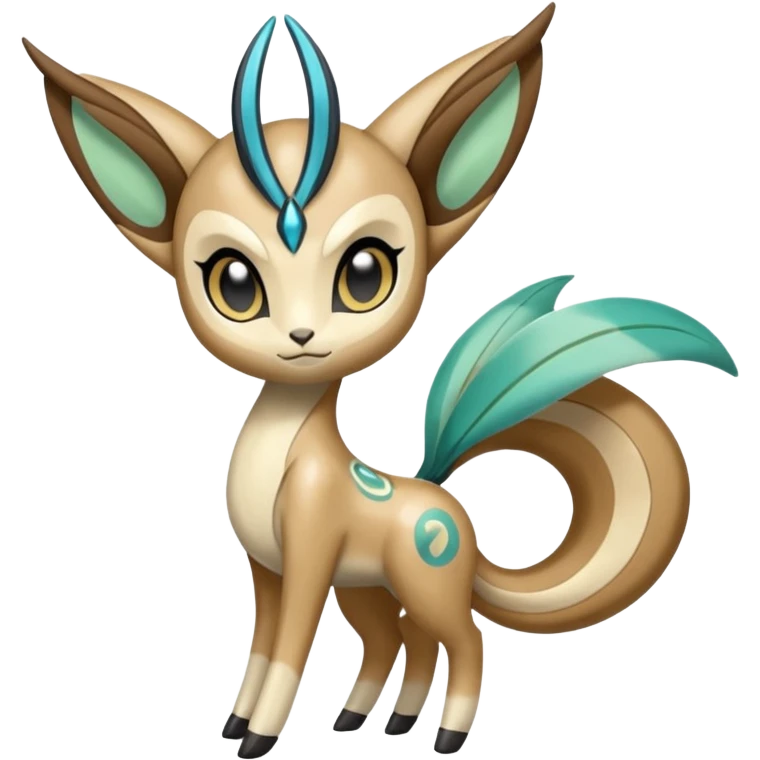 Cool epic legendary elegant cute handsome realistic Meloetta-Inteleon-Gabite-Pokémon-Fakémon-fusion-hybrid-creature emoji