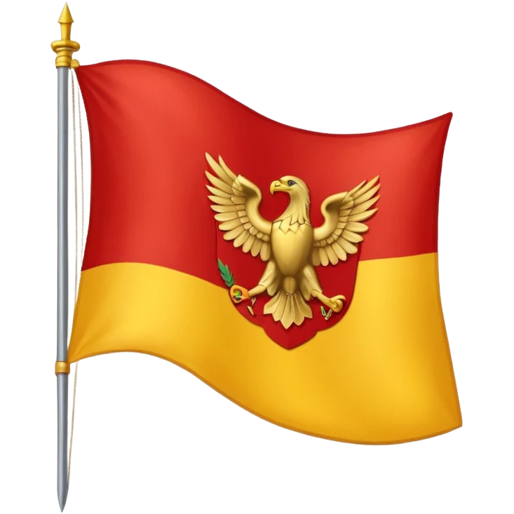 peux tu me générer le drapeau de l'empire romain en mode emoji drapeau basique emoji