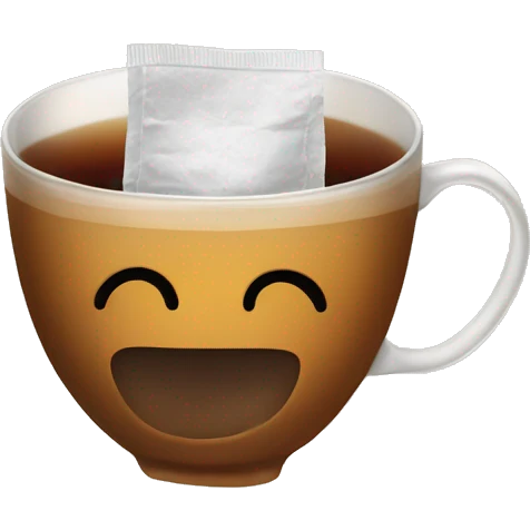 Teabag in a cup emoji