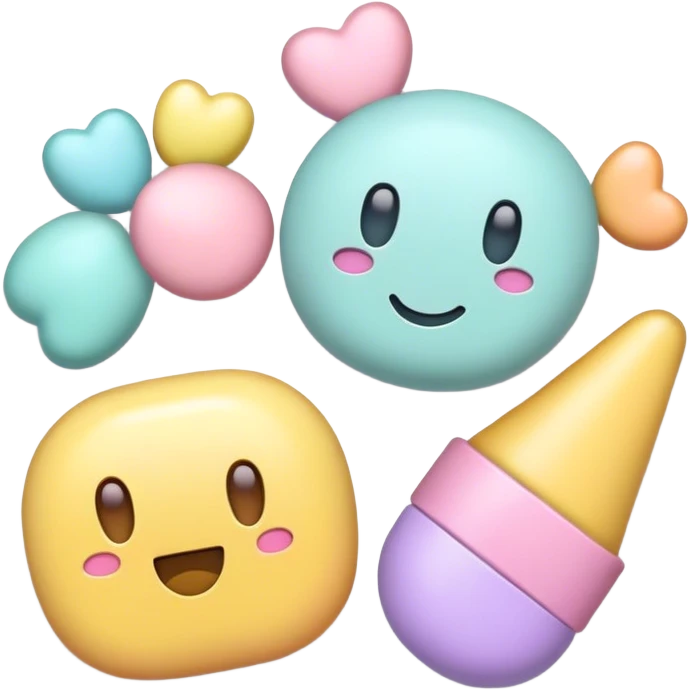 pastel like emoji