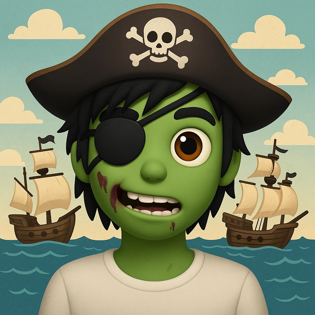 pirate ship emoji