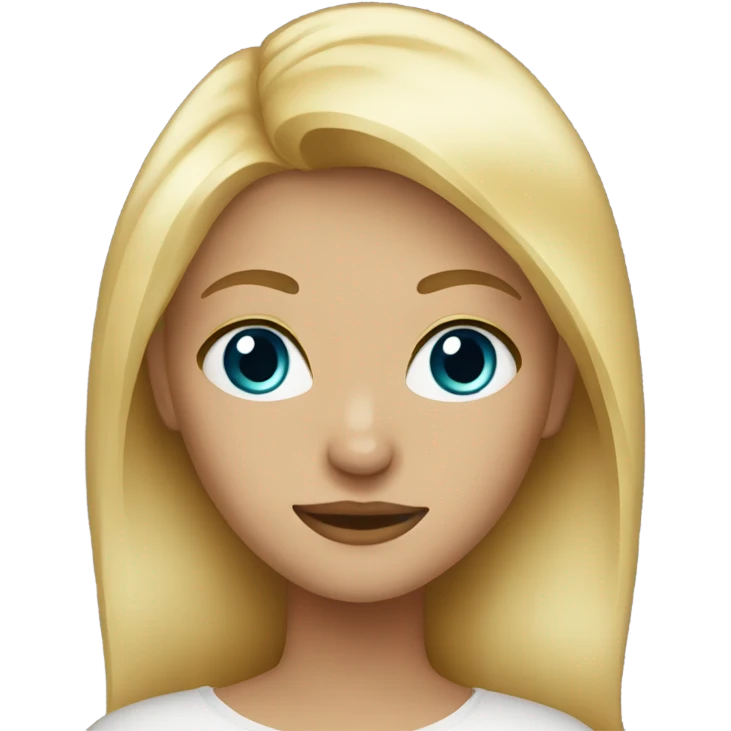 Blonde girl  emoji