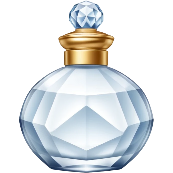 body cream cristal bottle emoji