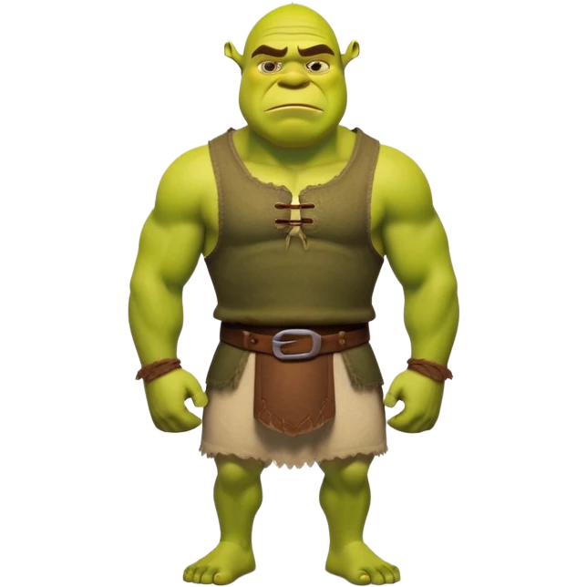 сделай голого шрека emoji