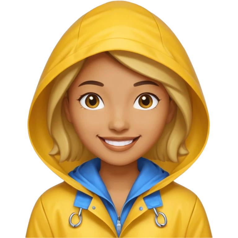 Raincoat Pedestrian woman emoji