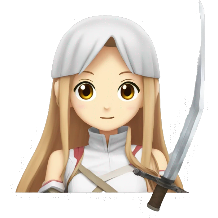 Asuna anime sword art online emoji