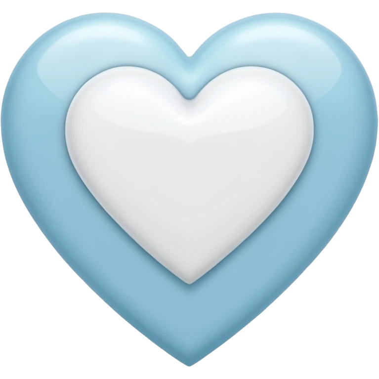 White heart emoji